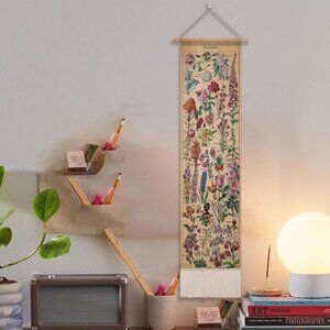 Flower Tapestry Wall Hanging Decor Fleur